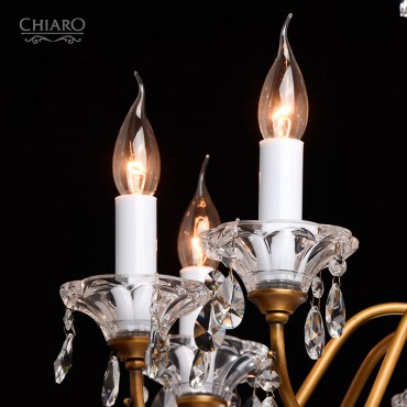 Люстра подвесная CHIARO 482010308 Селена 8x40W E14